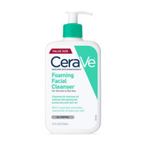 CeraVe Foaming Facial Cleanser for Makeup Remover and Daily Face Wash 473ml