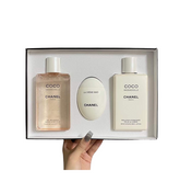 Chanel Coco Body Care Gift Set – Body Lotion, Shower Gel & Hand Cream