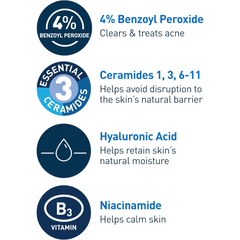 CeraVe Acne Foaming Cream Cleanser