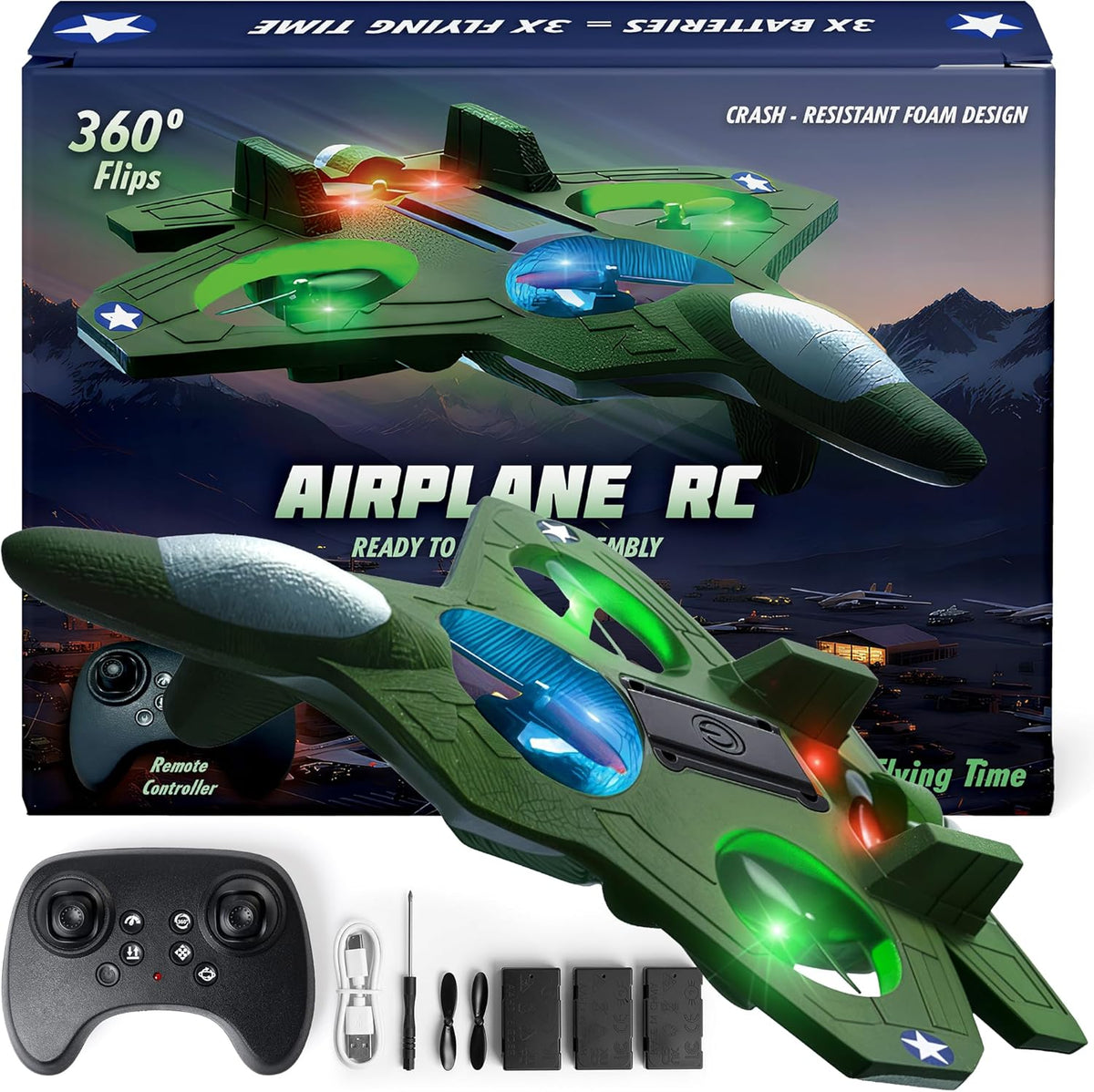 Stunt Airplane for Kids & Adults