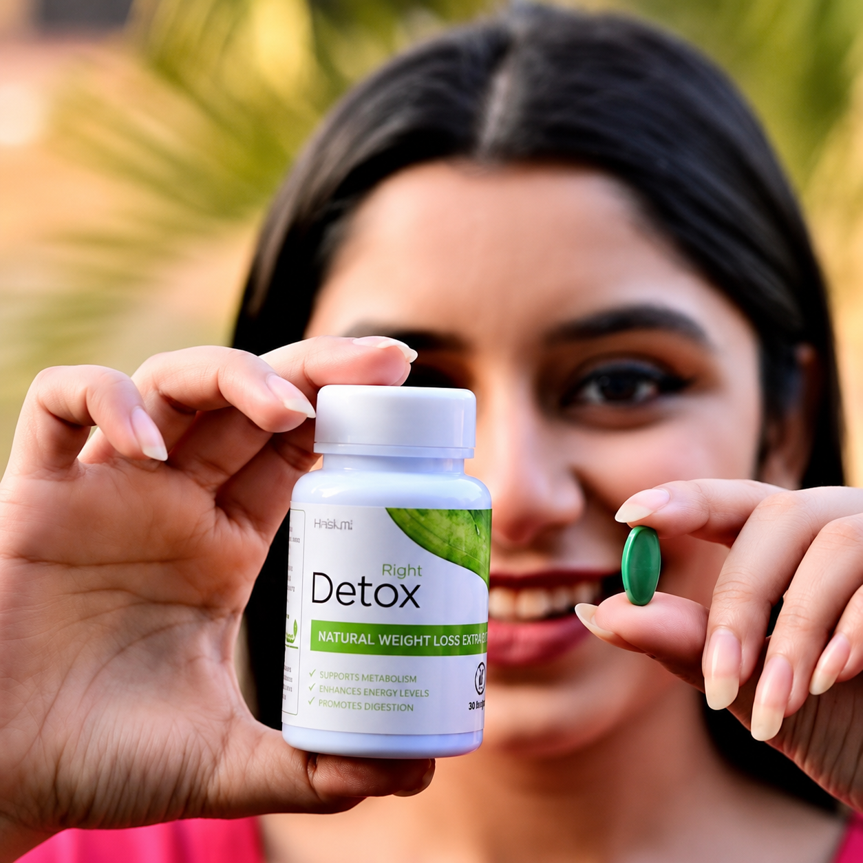 Detox Right by Nutright | 100% Organic & Plant-Based Formula | Daily Detox & Premium Herbal Support